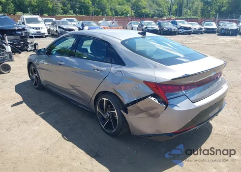 2023 Hyundai Elantra N Line from USA, damaged, VIN KMHLR4AF4PU590716